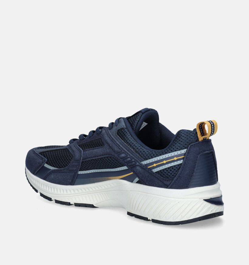 Jack & Jones Tokyo Suede Baskets en Bleu pour hommes (345839)