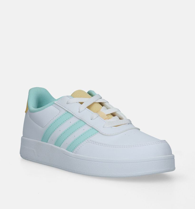 adidas Breaknet 2.0 K Witte Sneakers voor meisjes (343282)