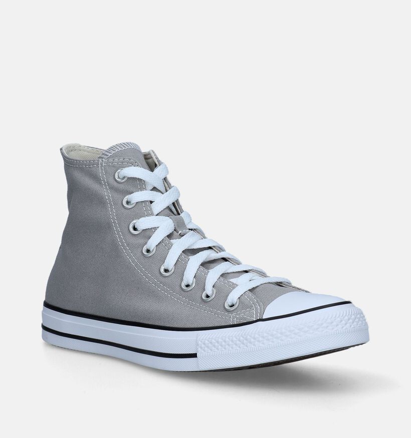 Converse Chuck Taylor AS Baskets en Gris pour hommes (341717)