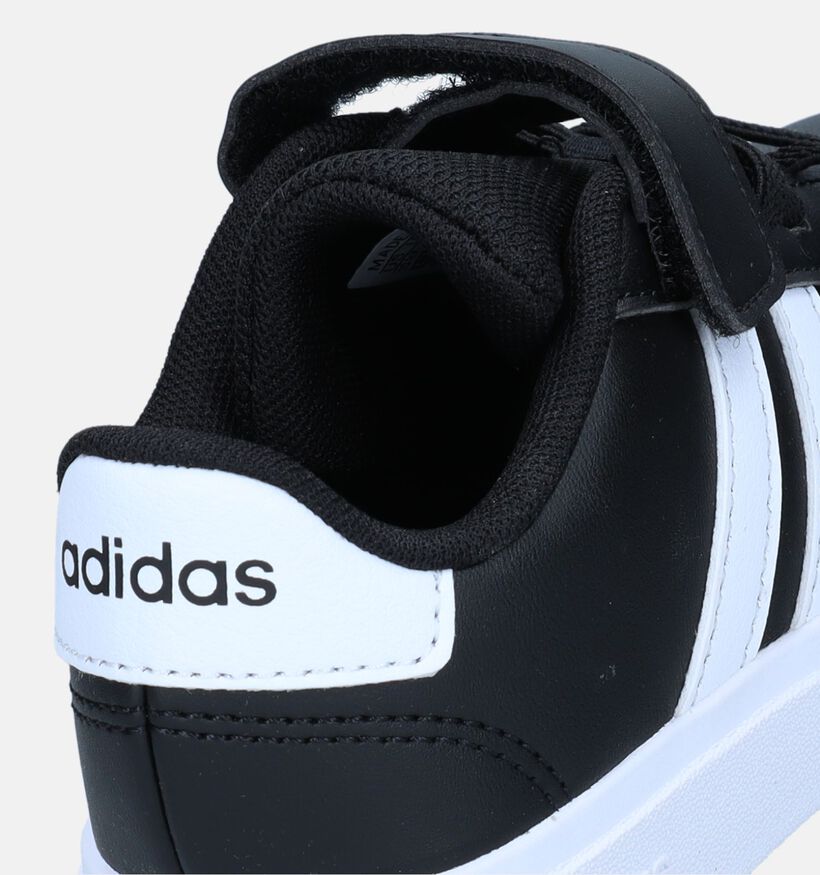 adidas Grand Court 2.0 EL C Baskets en Noir pour filles, garçons (343195)