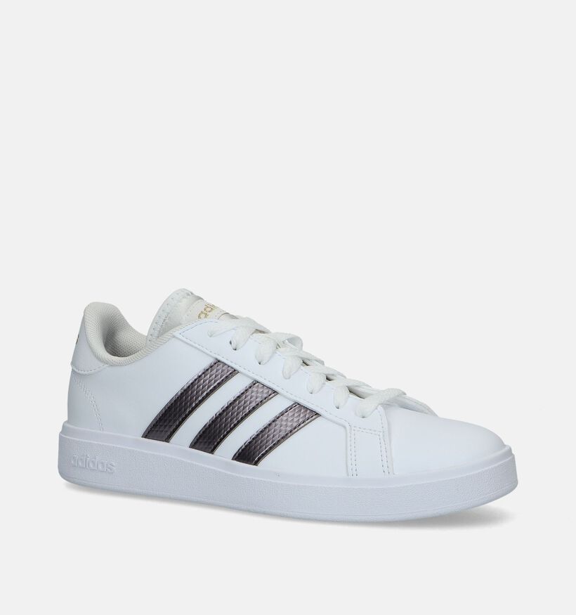 adidas Grand Court Base 2.0 Witte Sneakers voor dames (324503)