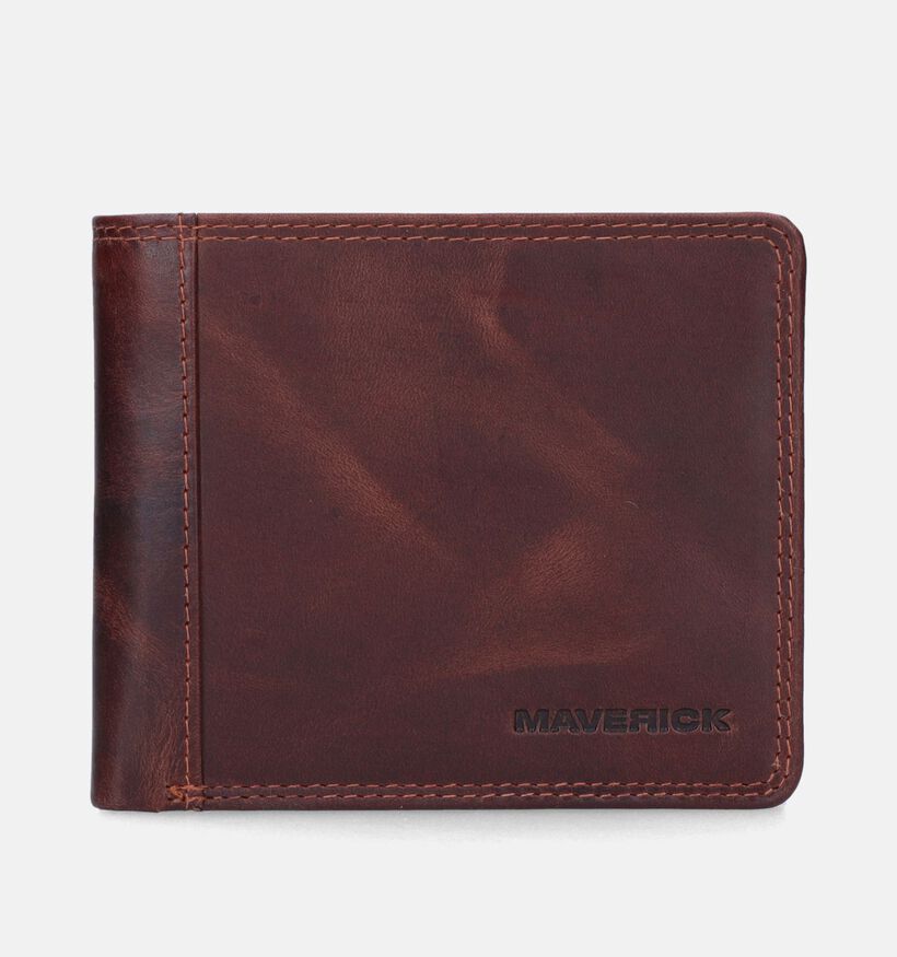 Maverick Portefeuille en Marron pour hommes (349889)