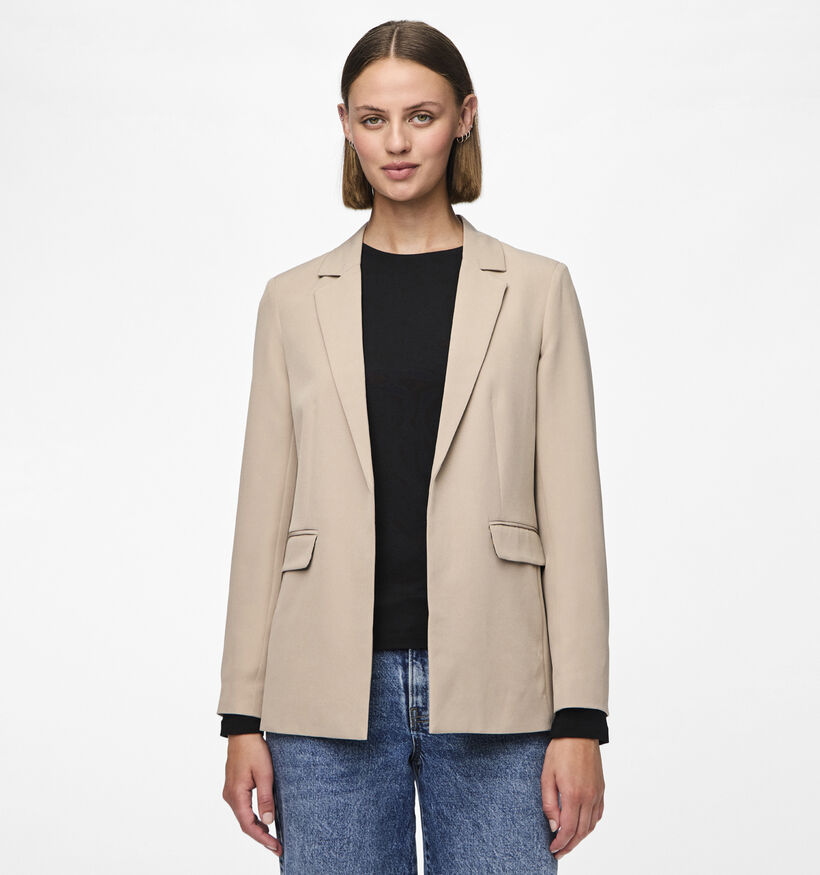 Pieces Bozzy Blazer en Beige pour femmes (344992)