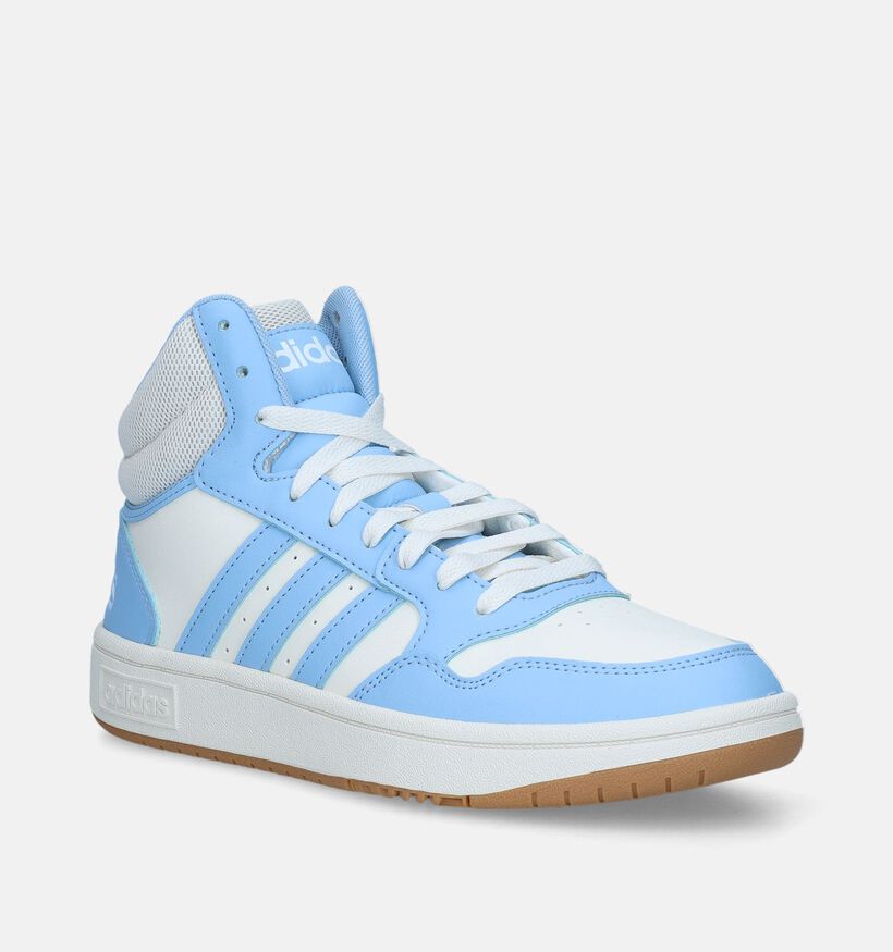 adidas Hoops 3.0 MID Blauwe Sneakers voor dames (343339)