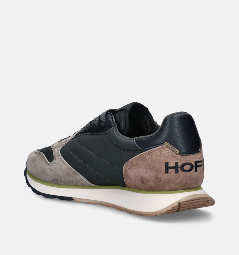 Hoff Track Field Pella Chaussures à lacets en Vert Khaki pour hommes (353601) - pour semelles orthopédiques