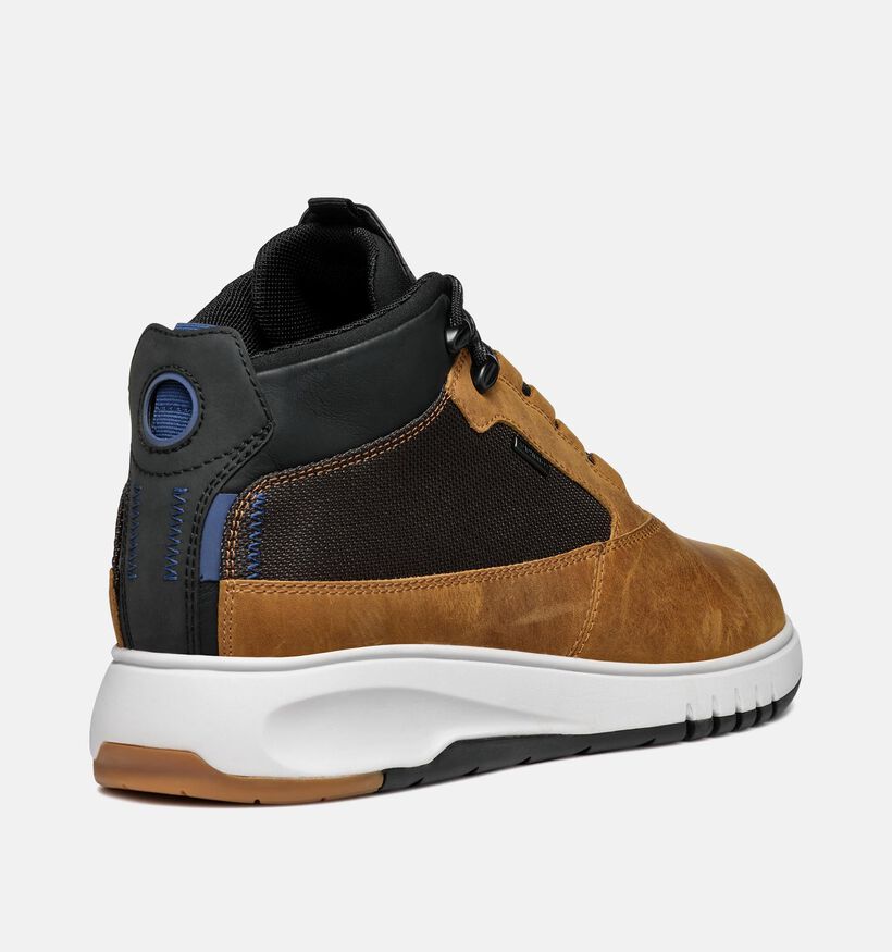 Geox Aerantis Cognac Veterschoenen voor heren (344347) - geschikt voor steunzolen