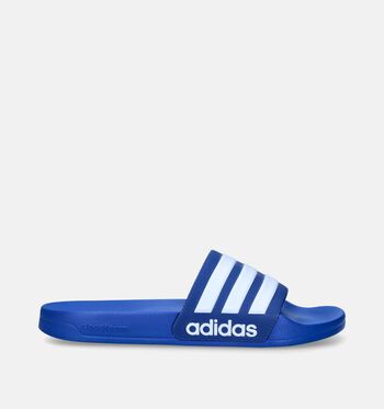 Badslippers blauw