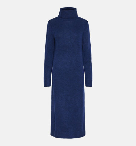 Robe longue bleu