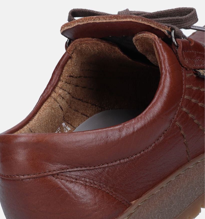 Mephisto Rainbow Mamouth Chaussures à lacets en Cognac pour hommes (345977)