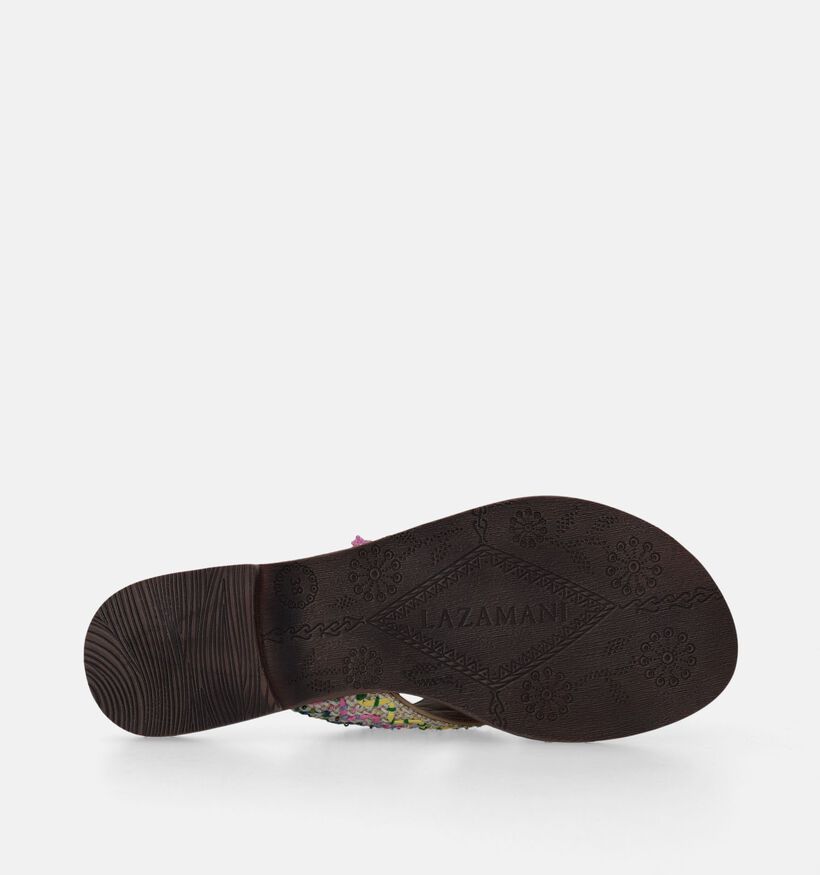 Lazamani Ecru Slippers voor dames (338377)