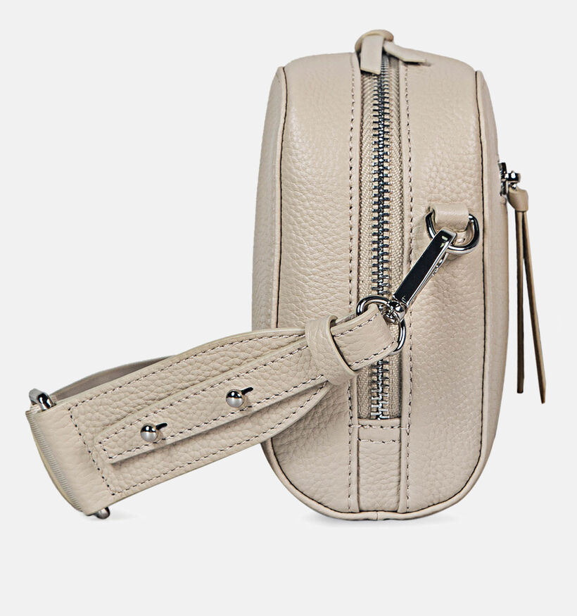 Crinkles Ecru Crossbody Tas voor dames (342313)