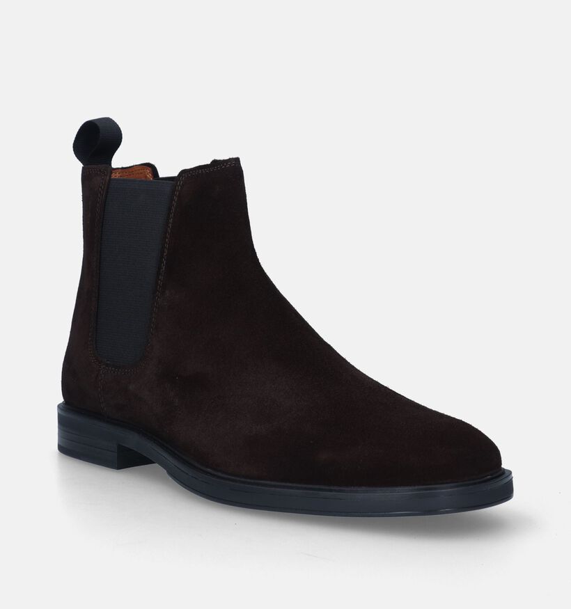 Vagabond Shoemakers Andrew Chelsea boots en Brun pour hommes (345230)