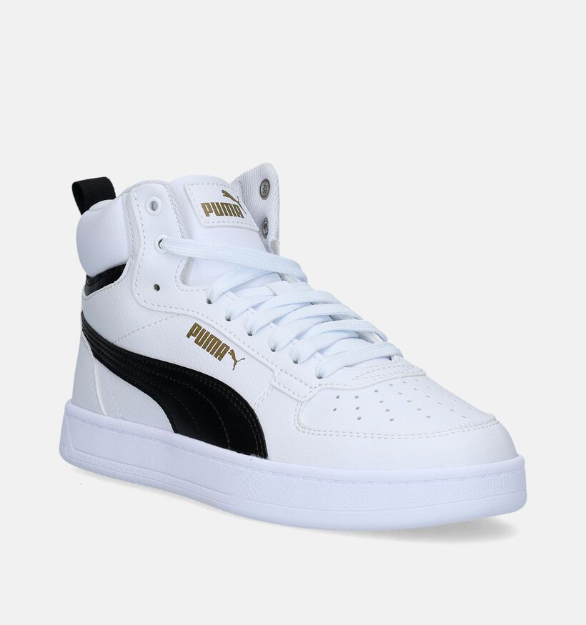 Puma Caven 2.0 Witte Sneakers voor jongens, meisjes (343141)