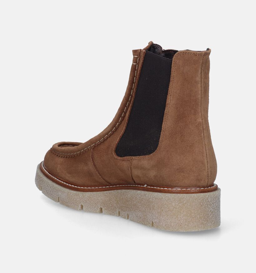 Weekend Cognac Chelsea boots voor dames (347390)