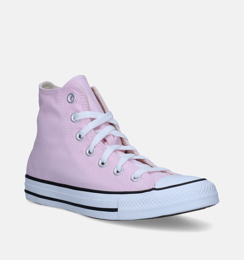 Converse CT All Star HI Roze Sneakers voor dames (343996)