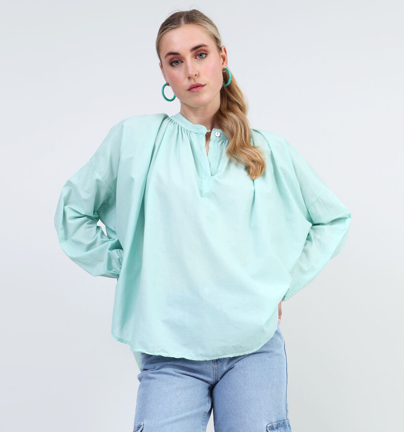 Dolce C. Groene Blouse voor dames (333093)