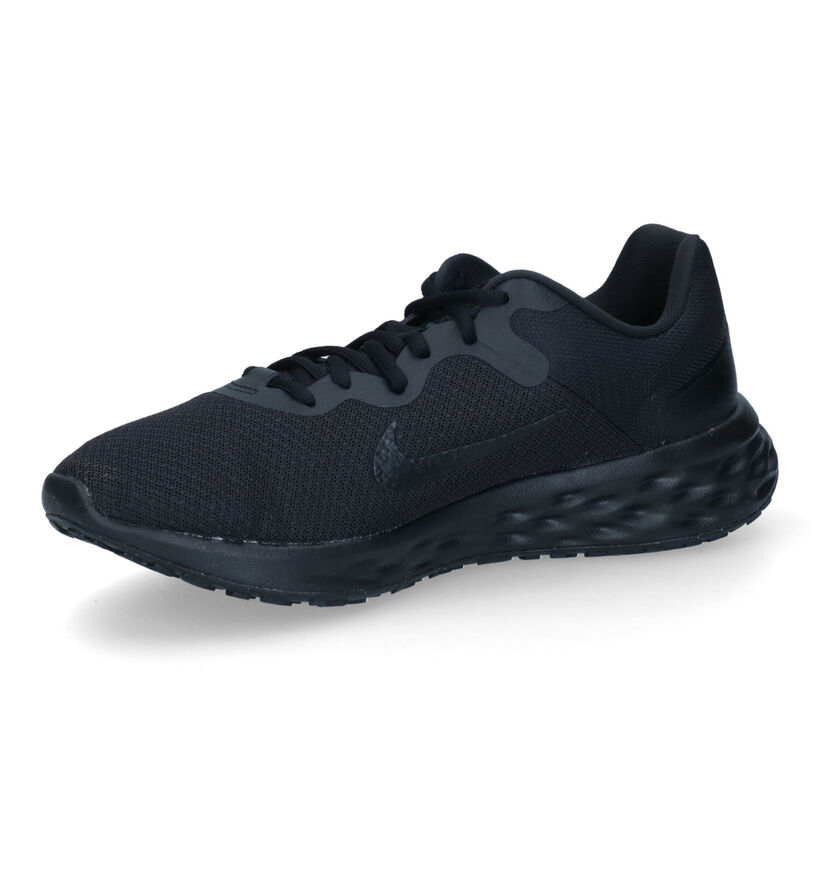 Nike Revolution 6 Zwarte sneakers voor heren (316490) - geschikt voor steunzolen