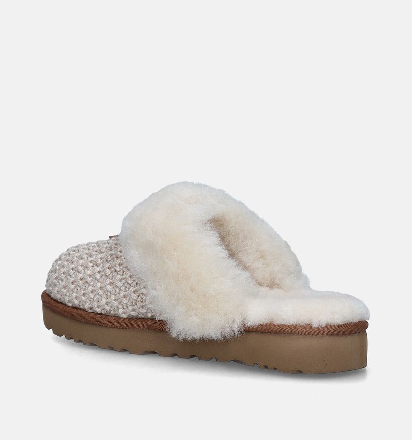 UGG Cozy Ecru Wollen Pantoffels voor dames (344844)