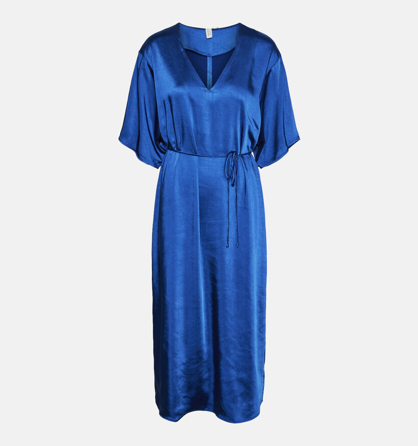 Vero Moda River Robe satinée en Bleu pour femmes (349028)