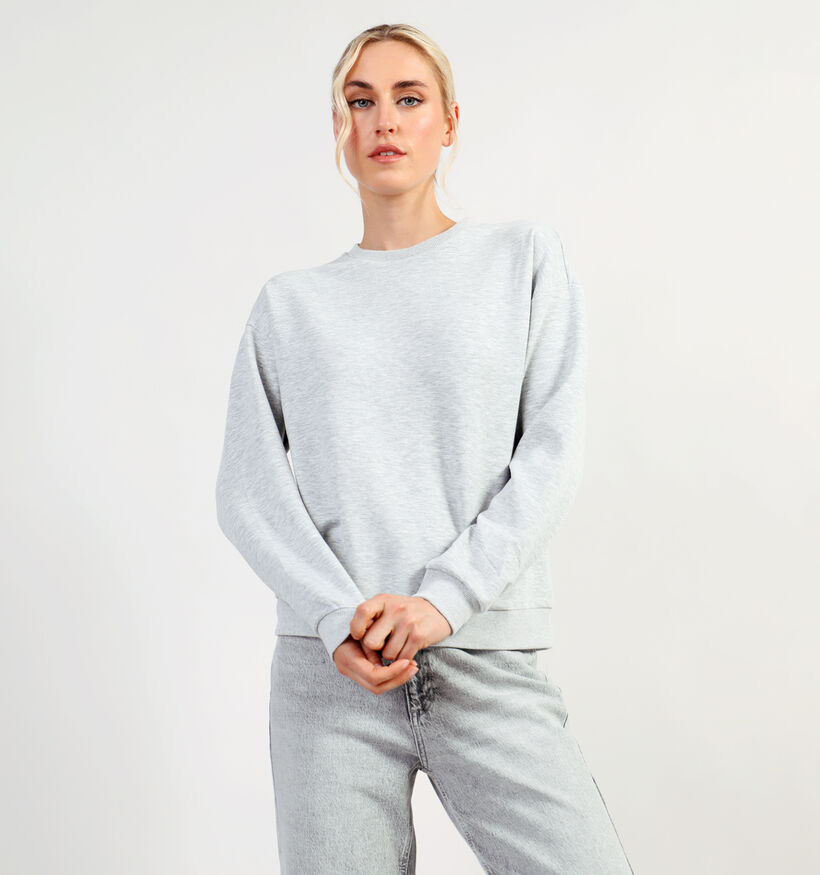 Vila Sandy Sweatshirt en Gris pour femmes (346119)