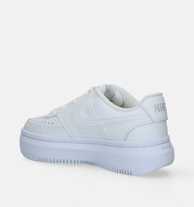 Nike Court Vision Alta Baskets en Blanc pour femmes (339858)