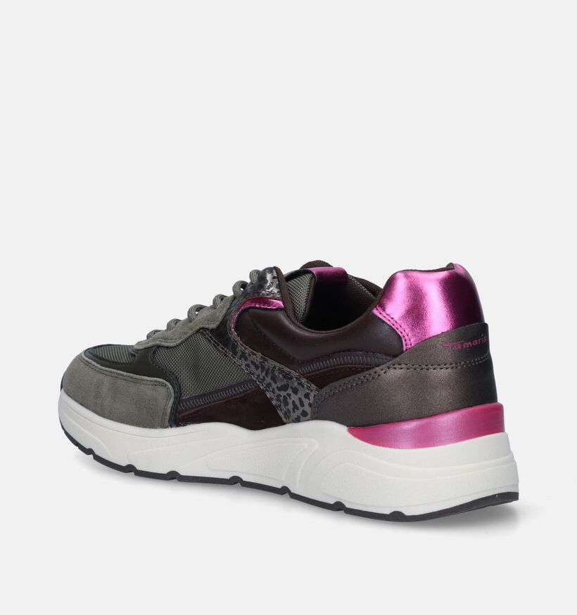 Tamaris Kaki Sneakers voor dames (344625)