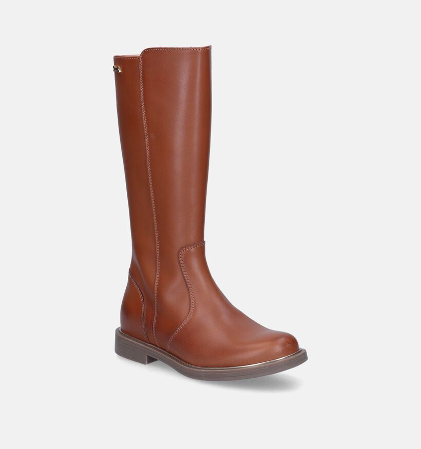 STONES and BONES Flexa Bottes en Cognac pour filles (345822) - pour semelles orthopédiques