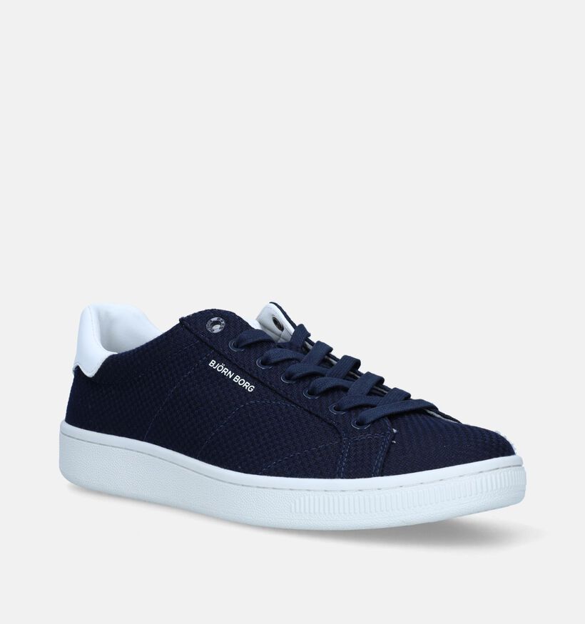 Björn Borg Mel KNT Chaussures avec lacets en Bleu pour hommes (349593) - pour semelles orthopédiques