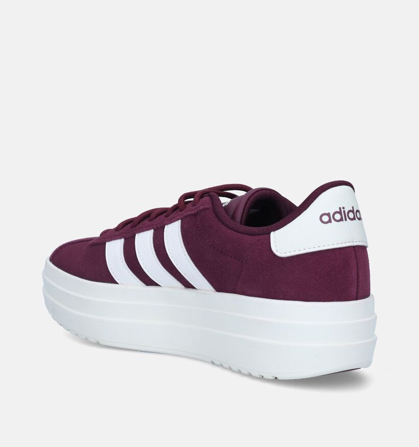 adidas VL Court Bold Baskets en Bordeaux pour femmes (343370)