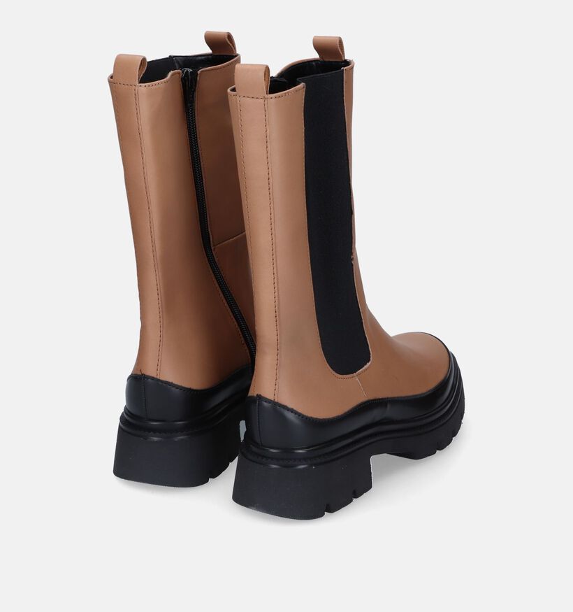 Gabor Best Fitting Camel Chelsea Boots voor dames (315147) - geschikt voor steunzolen