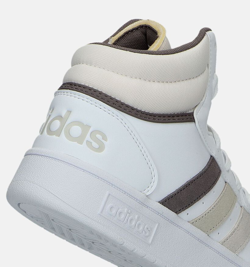 adidas Hoops 3.0 MID Baskets en Blanc pour hommes (343287)