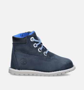 Bottines bleu