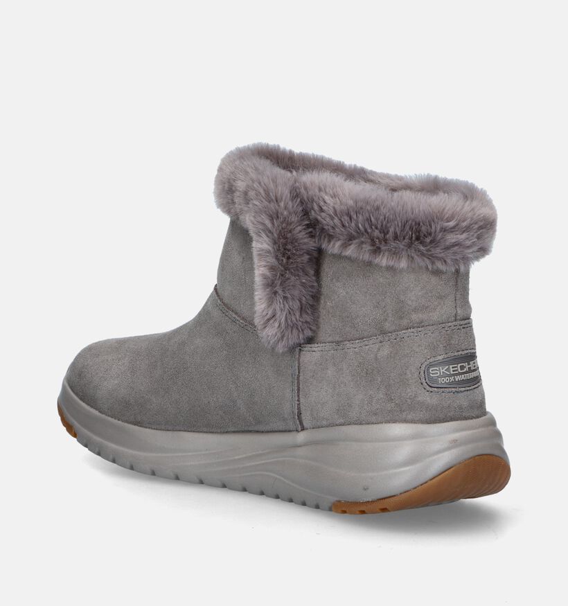 Skechers On-The-Go Stellar Cozy Step Boots en Taupe pour femmes (345180)