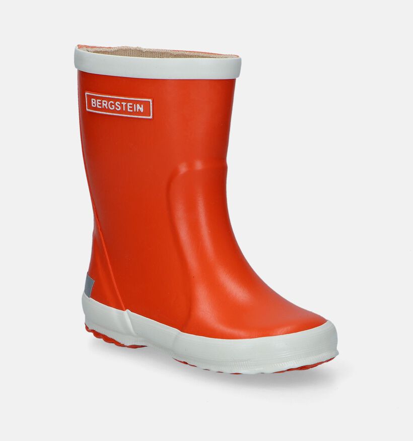 Bergstein Bottes de pluie en Orange pour garçons (314746)