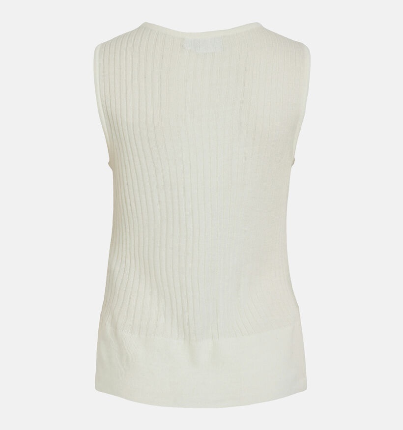 Vila Tandy Ecru Top voor dames (337646)