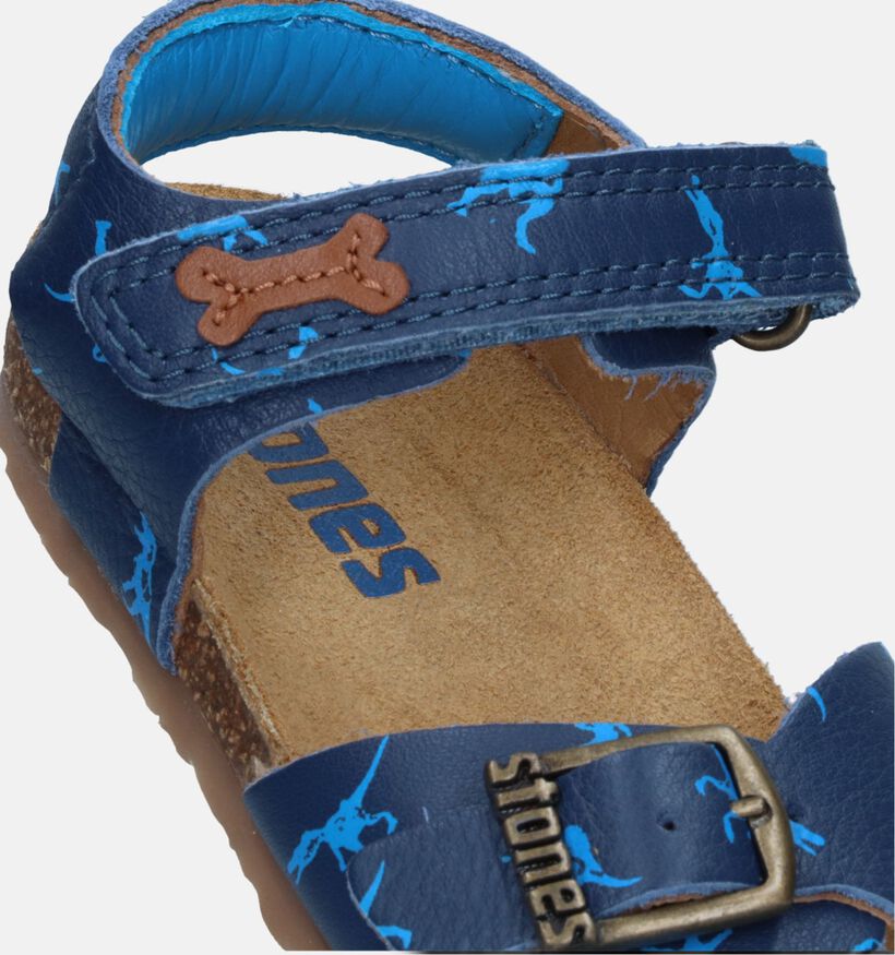 STONES and BONES Losto Blauwe Sandalen voor jongens (336581)