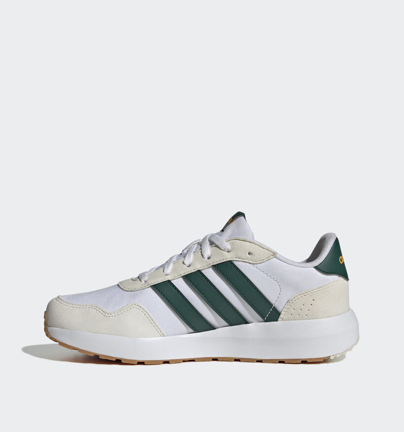 adidas Run 60s J Witte Sneakers voor jongens, meisjes (343236)