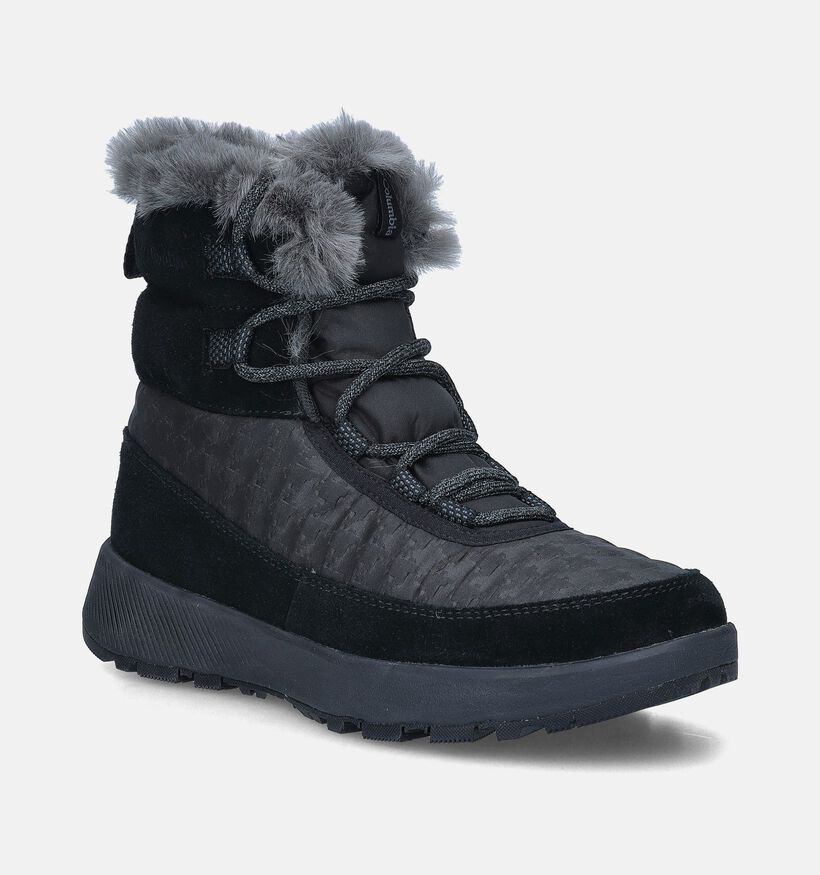 Columbia Slopeside Peak Luxe Zwarte Snowboots voor dames (344833) - geschikt voor steunzolen