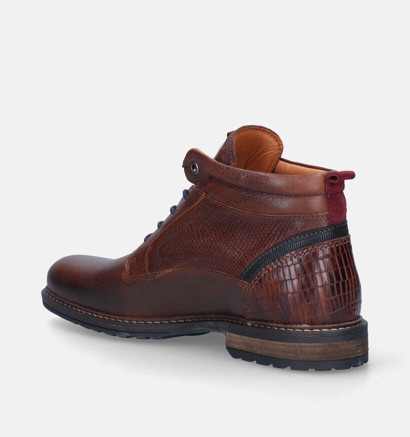 Australian Conley Cognac Boots voor heren (346962) - geschikt voor steunzolen