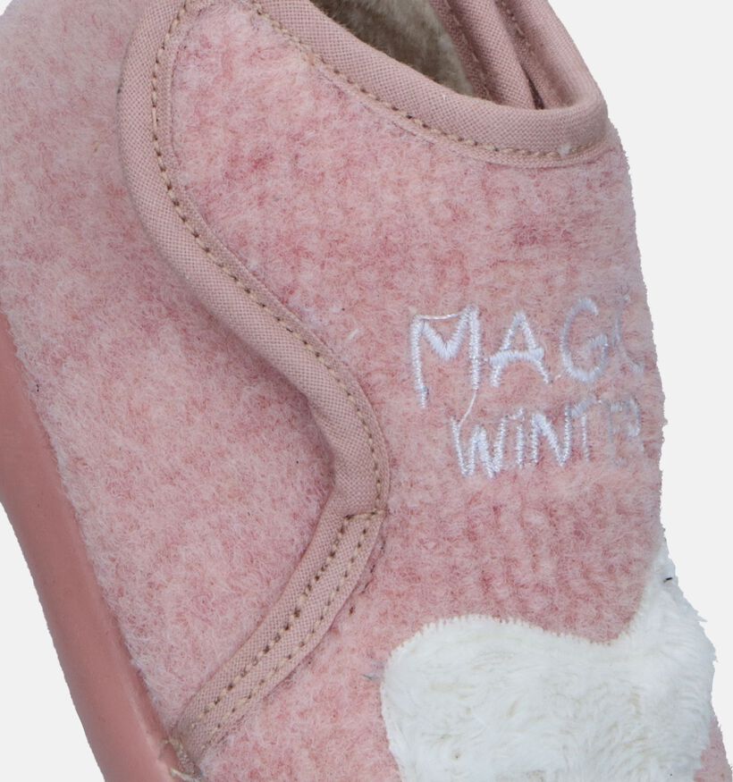 Milo & Mila Roze Hoge pantoffels voor meisjes (348676)