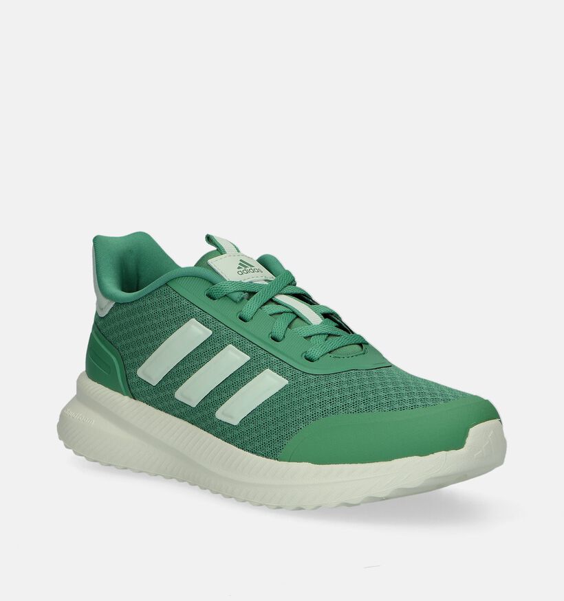 adidas X PLR Path K Groene Sneakers voor jongens, meisjes (343240)