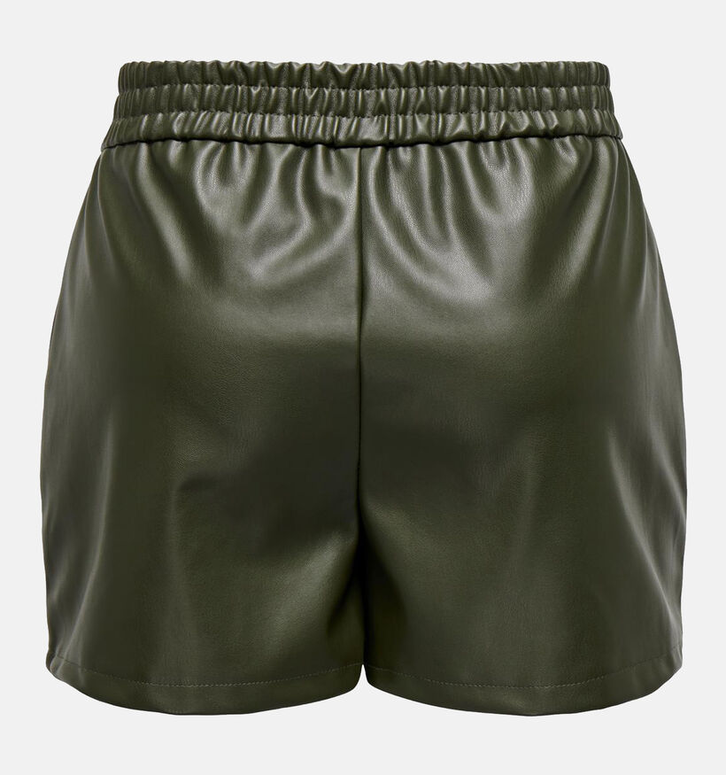 JDY Alaia Short en Vert Faux leather pour femmes (344915)