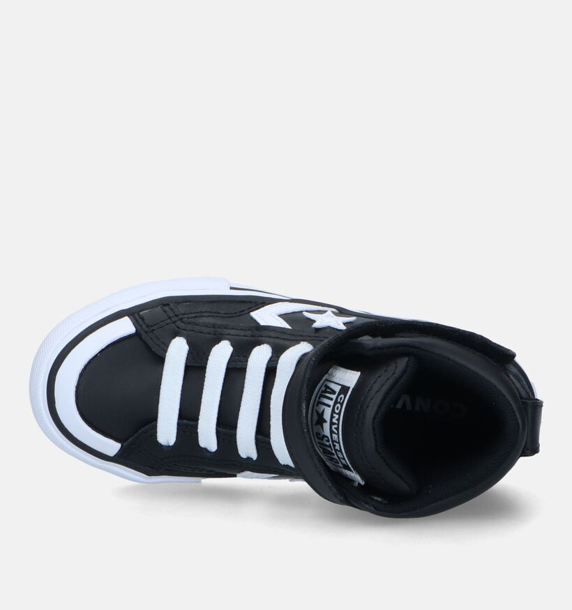 Converse Pro Blaze Strap Zwarte Sneakers voor jongens (328159)
