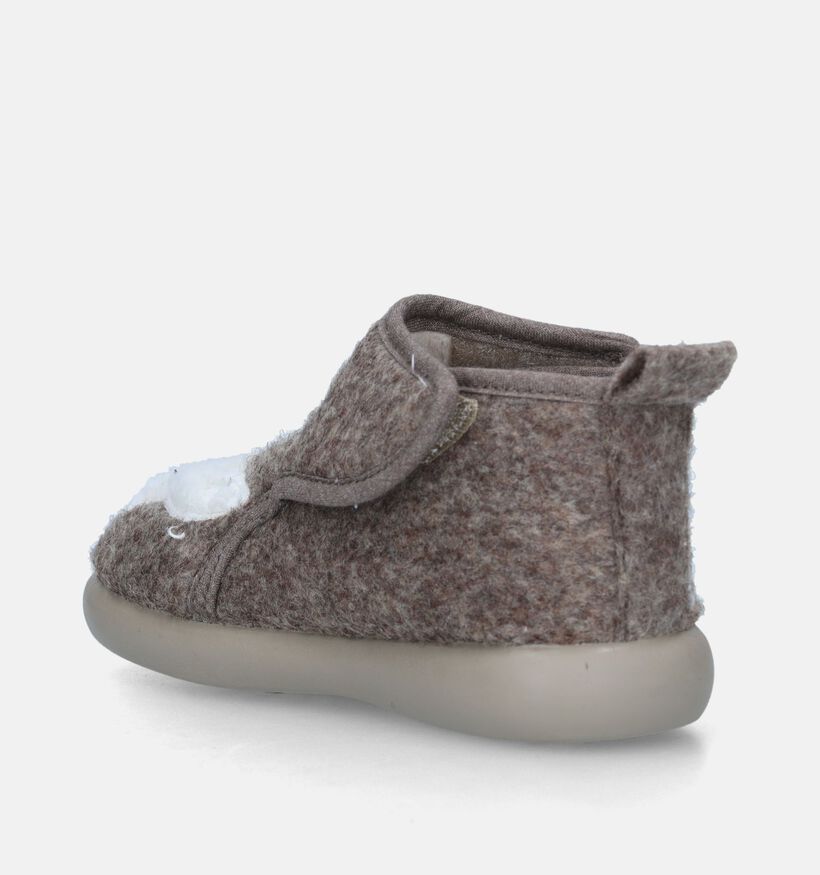 Milo & Mila Pantoufles pour bébé en Marron pour filles, garçons (348680)