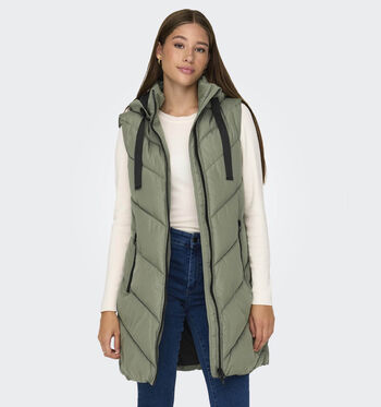 Manteau long vert