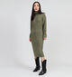 JDY Annie Robe avec col roulé en Vert pour femmes (346420)