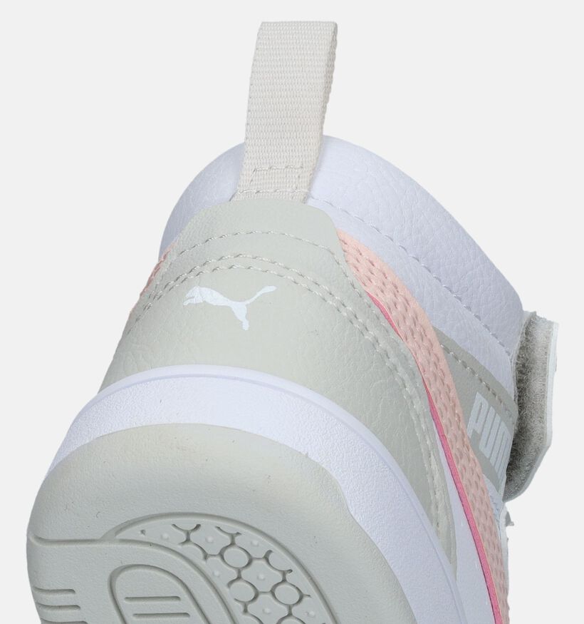 Puma Rebound v6 Witte sneakers voor meisjes (342850)