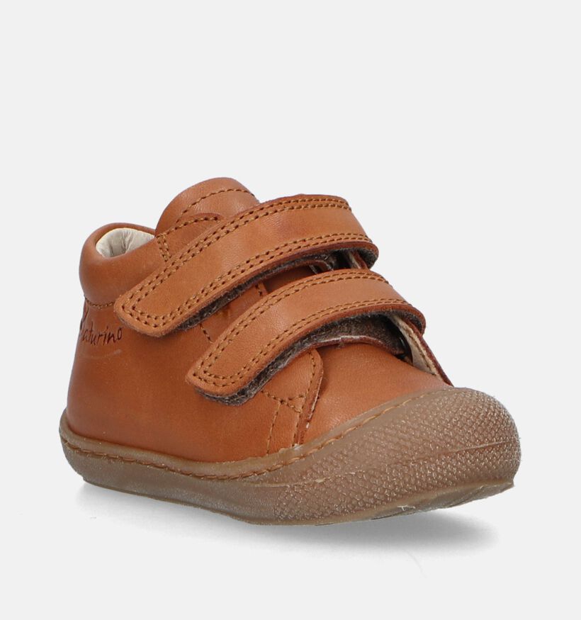 Naturino Cocoon Cognac Babyschoenen voor jongens, meisjes (347645) - geschikt voor steunzolen