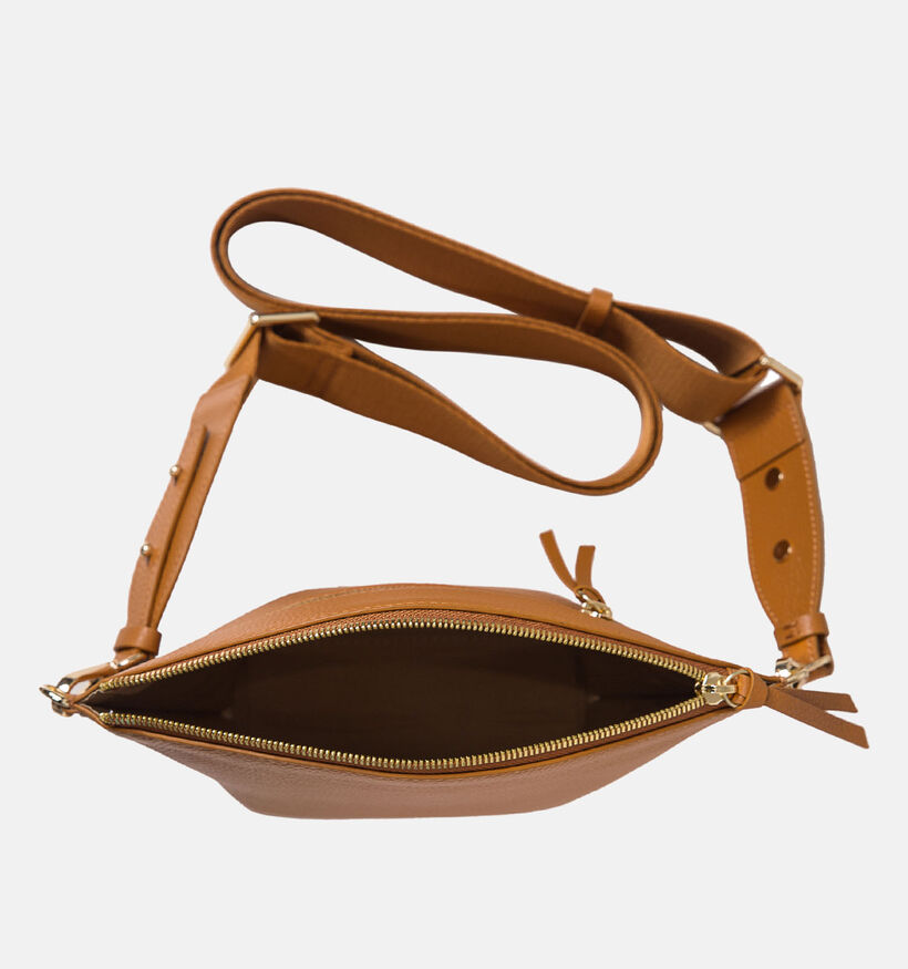 Crinkles Camel Crossbody Tas voor dames (342326)