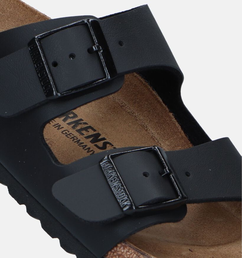 Birkenstock Arizona Zwarte Slippers voor heren (213368)